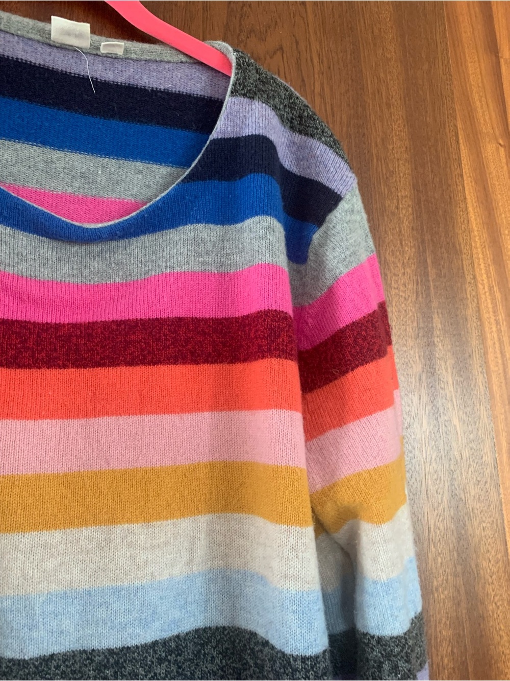 GAP color block strip sweater - Picture 5 of 7